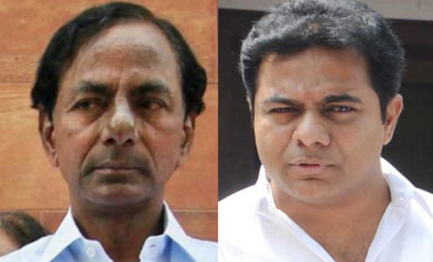 Chief Minister K. Chandrasekhar Rao (left) and IT Minister K.T. Rama Rao (Photo: DC archives) Chief Minister K. Chandrasekhar Rao (left) and IT Minister K.T. Rama Rao (Photo: DC archives)